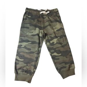 Carter's Green Camouflage Jogger Pants